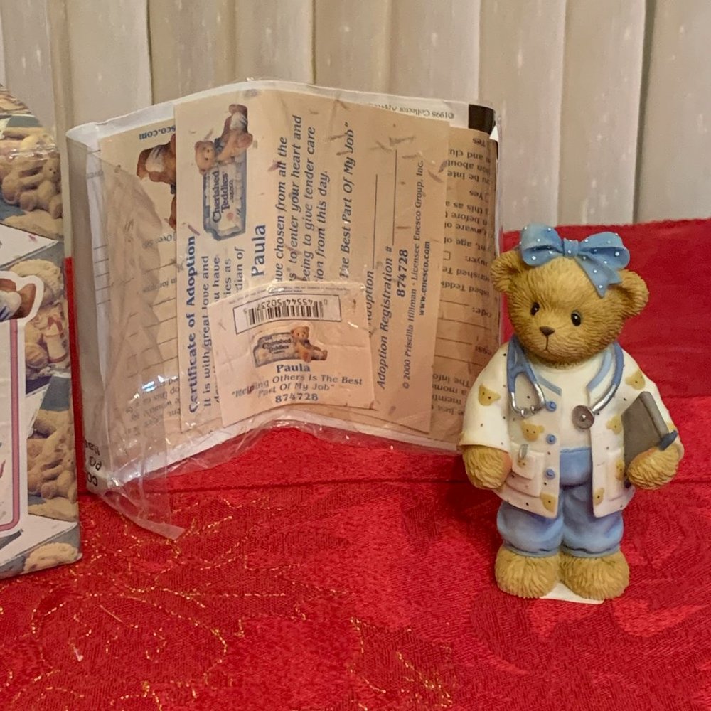 Cherished Teddies - Paula - Helping Others Is the Best Part Of My Job - Nurse
